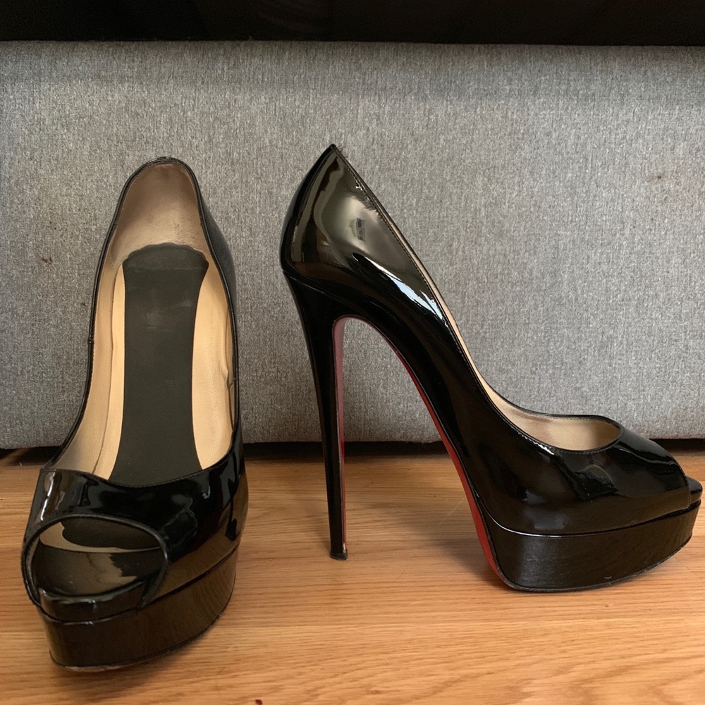 Christian Louboutin black pumps